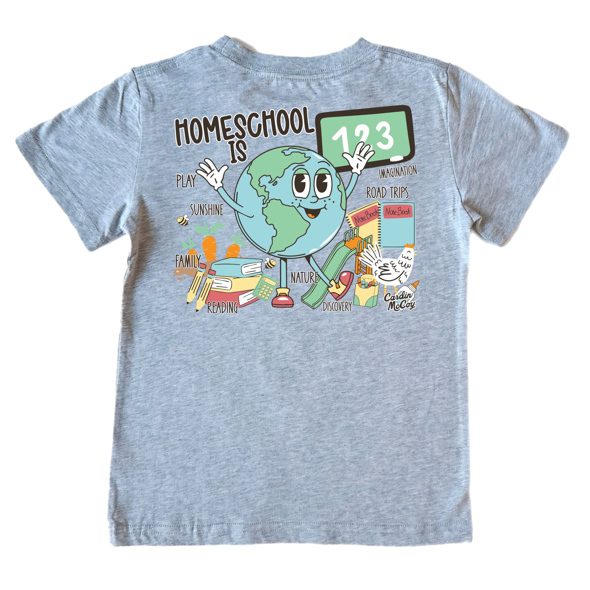 Kids' Homeschool Short-Sleeve Tee Short Sleeve T-Shirt Cardin McCoy 