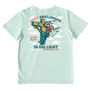 Kids' In His Light Short-Sleeve Performance Tee Short Sleeve T-Shirt Cardin McCoy Surf Spray XXS (2/3) Performance