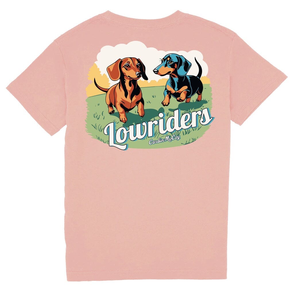 Kids' Lowriders Sleeve Pocket Tee Short Sleeve T-Shirt Cardin McCoy Rose Tan XXS (2/3) 
