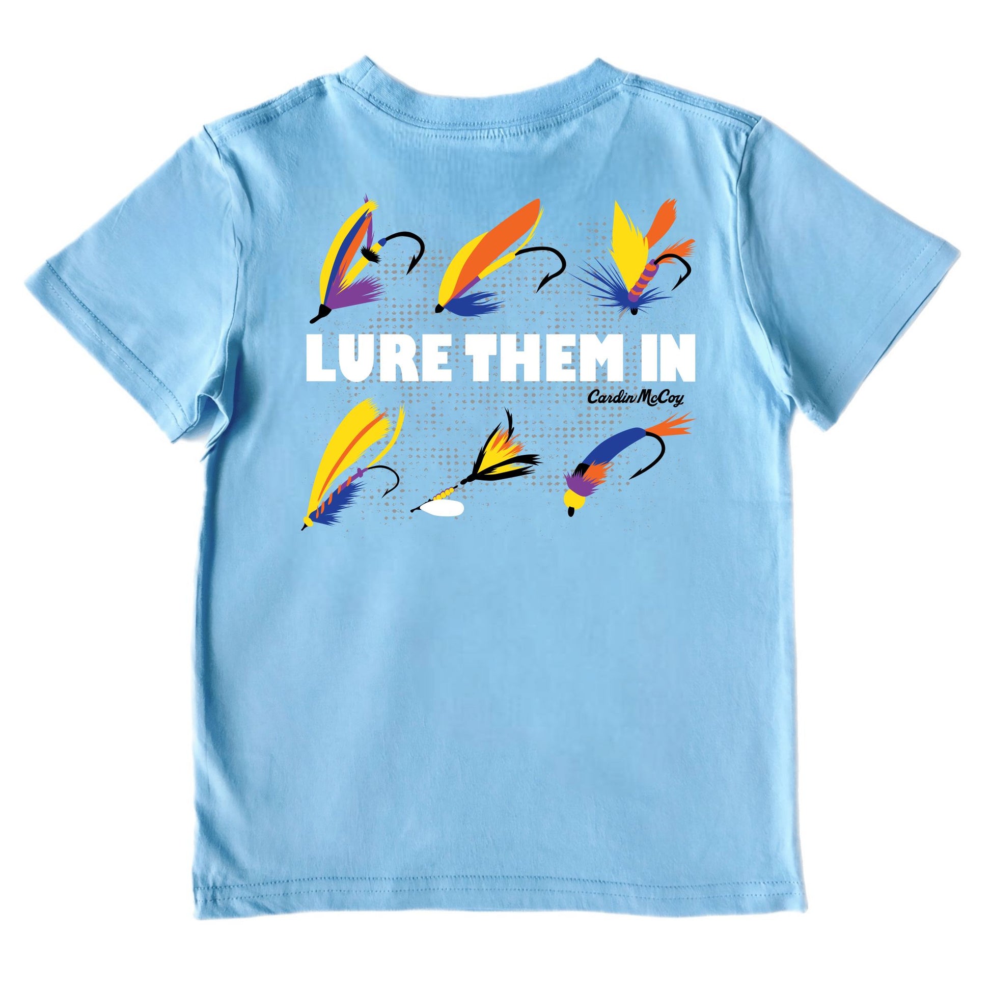Kids' Lure Them In Short-Sleeve Tee Short Sleeve T-Shirt Cardin McCoy Light Blue XXS (2/3) Pocket