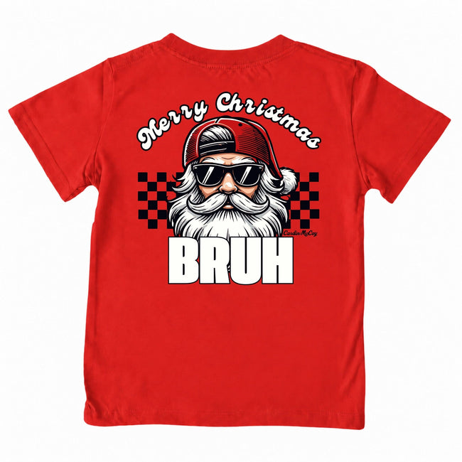 Kids' Merry Christmas Bruh Short-Sleeve Tee
