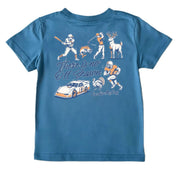 Kids' No Off Season Short-Sleeve Tee Short Sleeve T-Shirt Cardin McCoy Blue XXS (2/3) Pocket