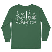 Kids' O Christmas Tree Long-Sleeve Tee Long Sleeve T-Shirt Cardin McCoy Dark Olive XXS (2/3) Pocket