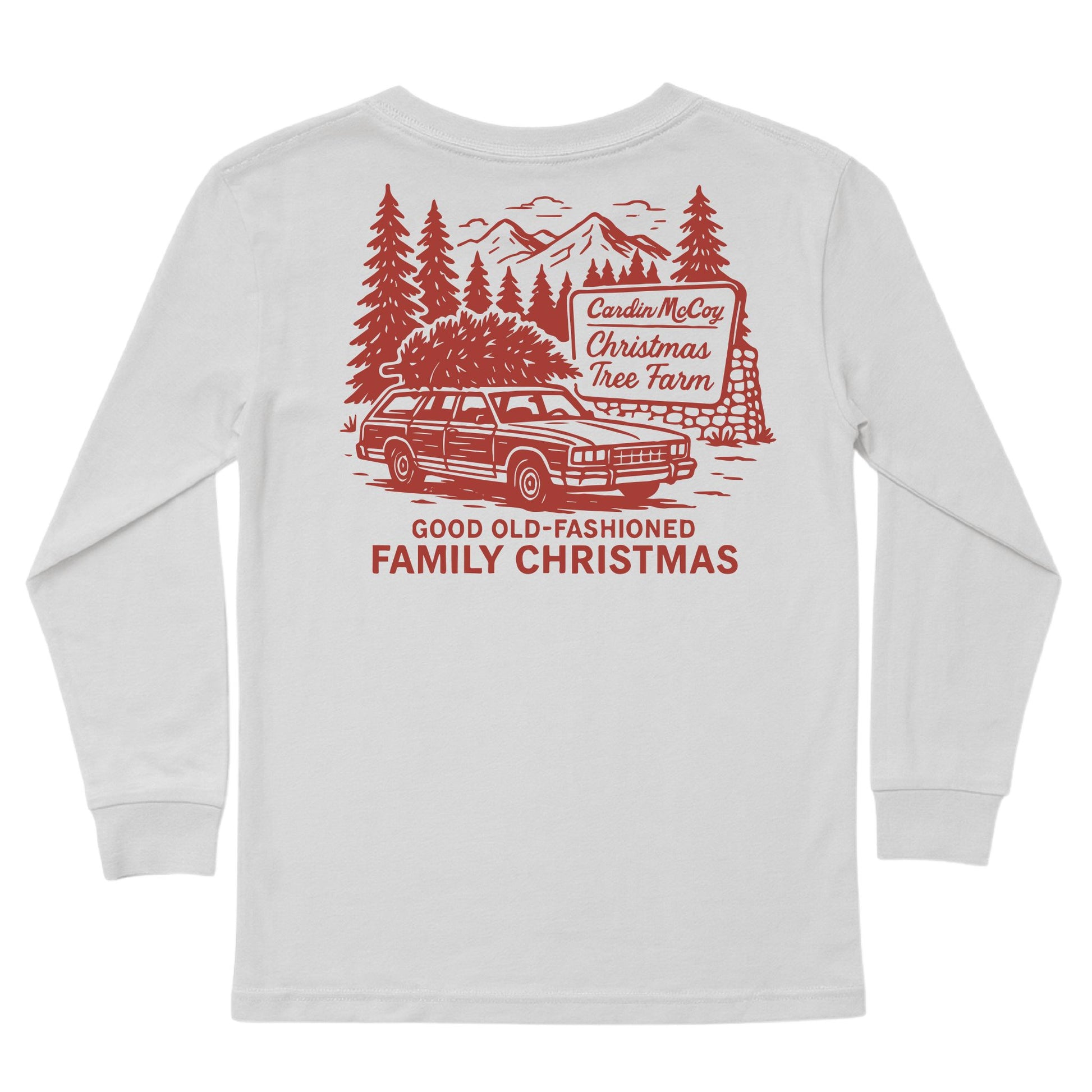 Kids' Old Fashioned Long-Sleeve Tee Long Sleeve T-Shirt Cardin McCoy Ice Gray XXS (2/3) Pocket