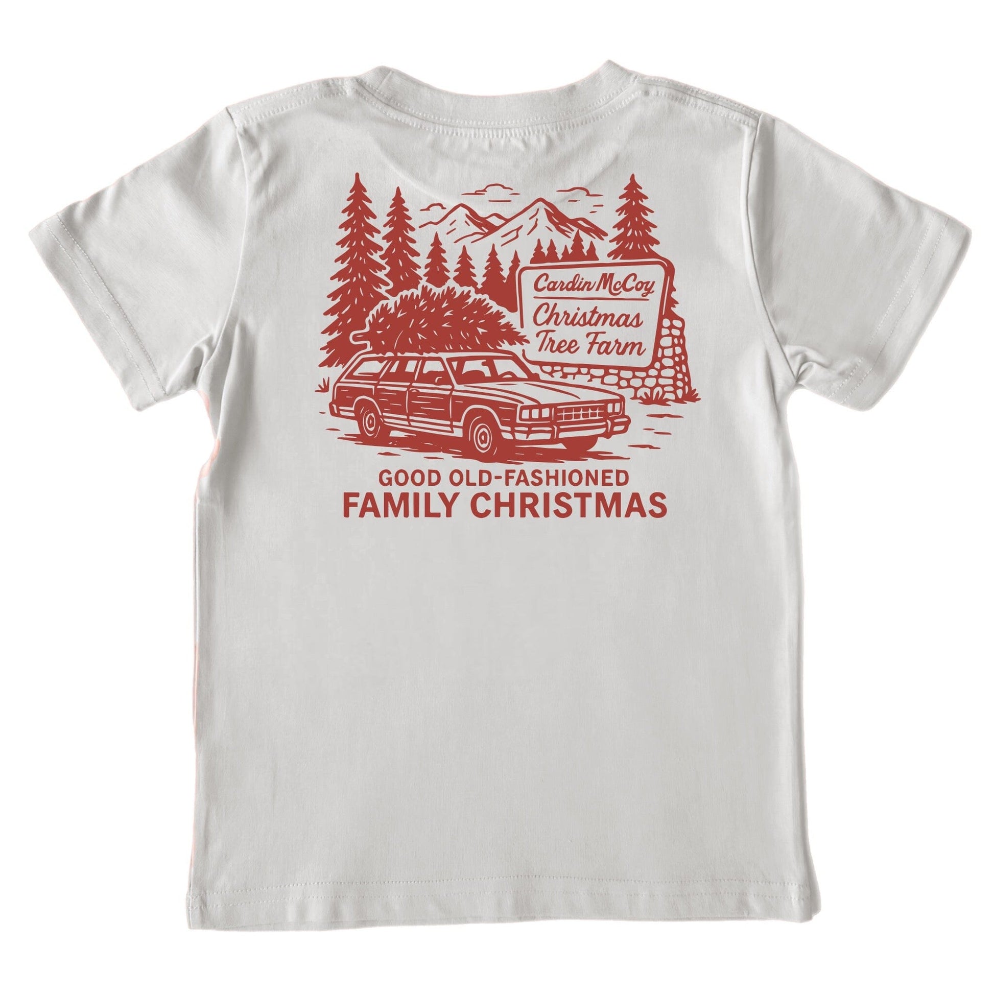 Kids' Old Fashioned Short-Sleeve Tee Short Sleeve T-Shirt Cardin McCoy Ice Gray XXS (2/3) Pocket