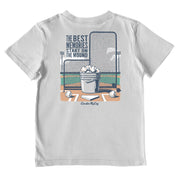 Kids' On the Mound Performance Short-Sleeve Tee Short Sleeve T-Shirt Cardin McCoy Gray Mist XXS (2/3) 