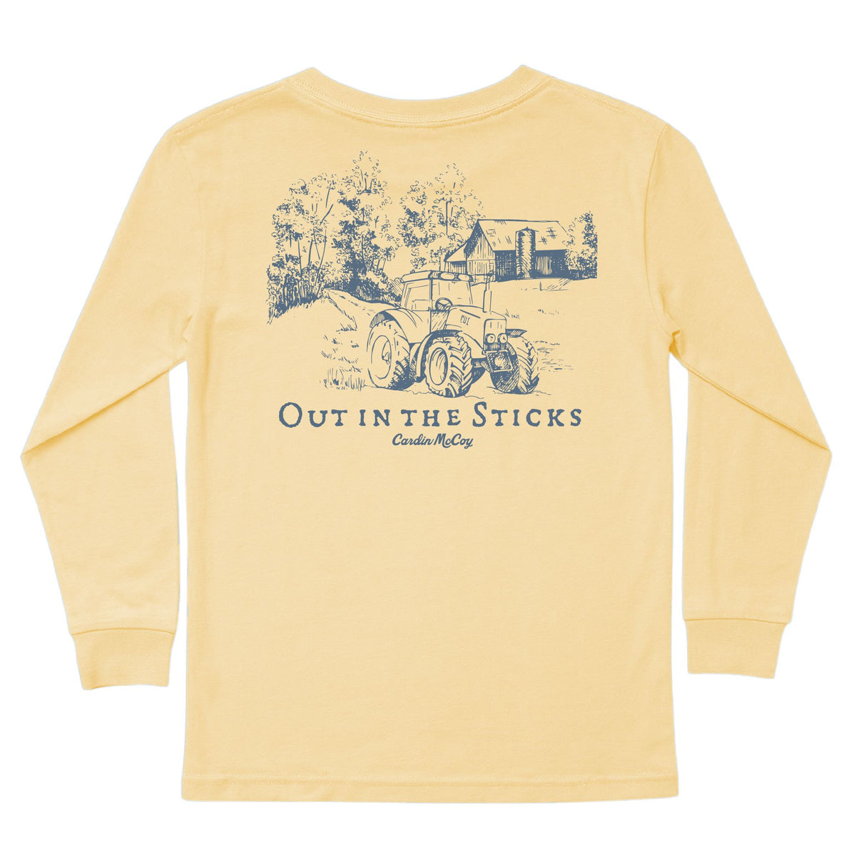 Kids' Out In The Sticks Long-Sleeve Tee Long Sleeve T-Shirt Cardin McCoy Butter XXS (2/3) Pocket
