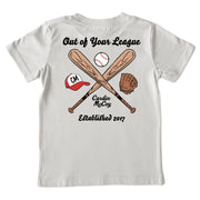 Kids' Out of Your League Short-Sleeve Tee Short Sleeve T-Shirt Cardin McCoy Ice Gray XXS (2/3) Pocket