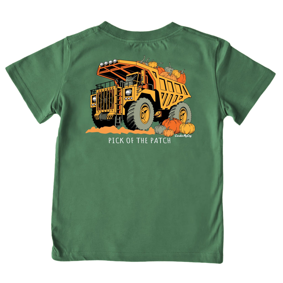 Kids' Pick of the Patch Short-Sleeve Tee Short Sleeve T-Shirt Cardin McCoy Dark Olive XXS (2/3) Pocket