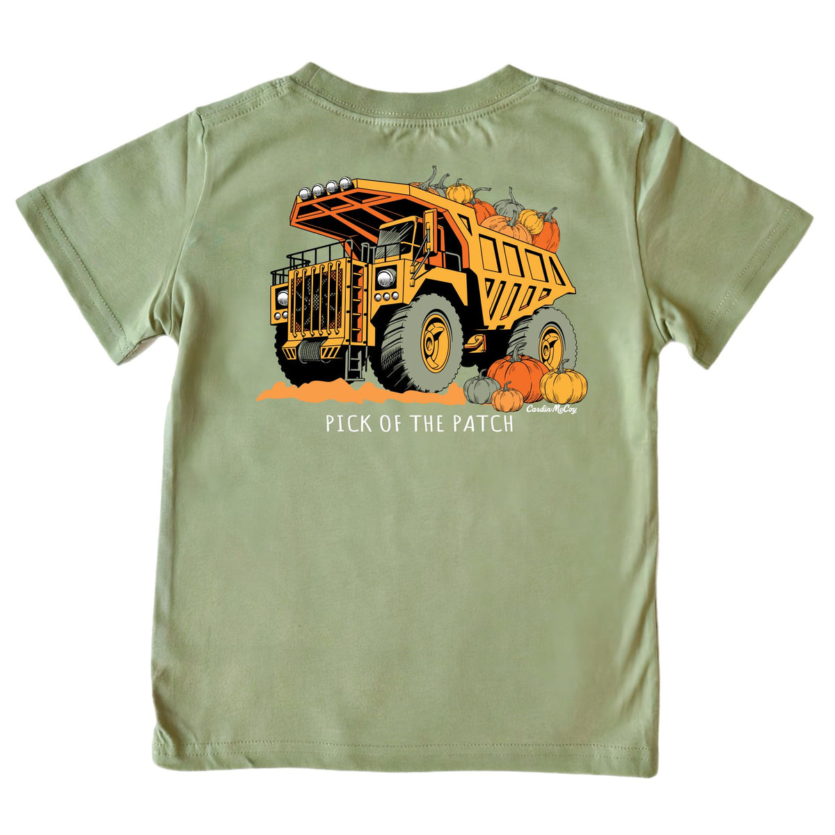 Kids' Pick of the Patch Short-Sleeve Tee Short Sleeve T-Shirt Cardin McCoy Light Olive XXS (2/3) Pocket
