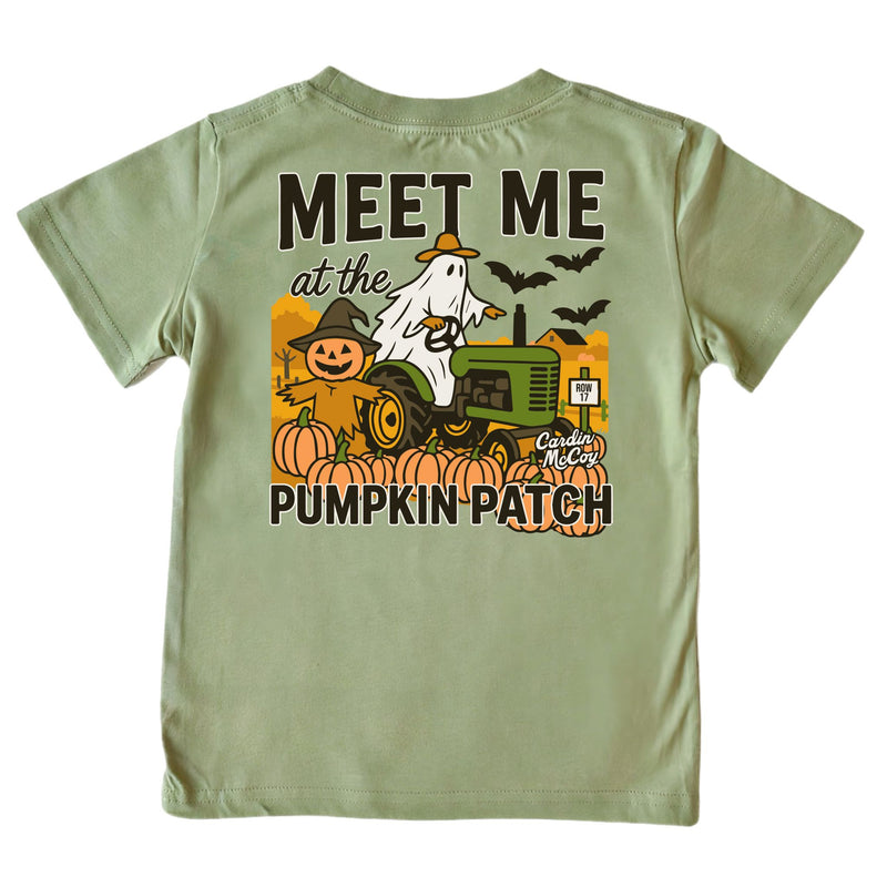 Kids' Pumpkin Patch Short-Sleeve Tee Short Sleeve T-Shirt Cardin McCoy Light Olive XXS (2/3) No Pocket