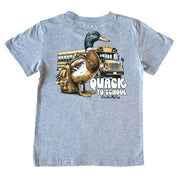 Kids' Quack to School Short-Sleeve Tee Short Sleeve T-Shirt Cardin McCoy Heather Gray XXS (2/3) Pocket