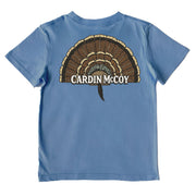 Kids' Tail Feathers Short-Sleeve Performance Tee Short Sleeve T-Shirt Cardin McCoy Captain Blue XXS (2/3) Performance