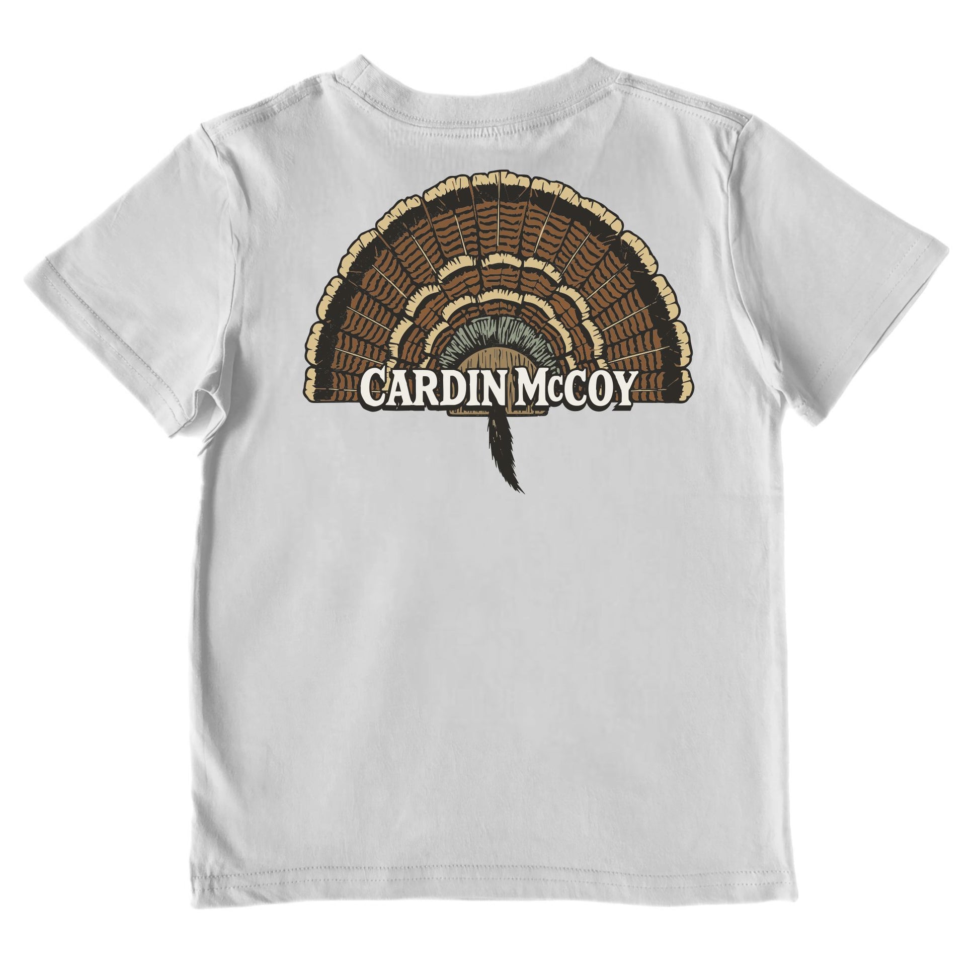 Kids' Tail Feathers Short-Sleeve Performance Tee Short Sleeve T-Shirt Cardin McCoy Gray Mist XXS (2/3) Performance