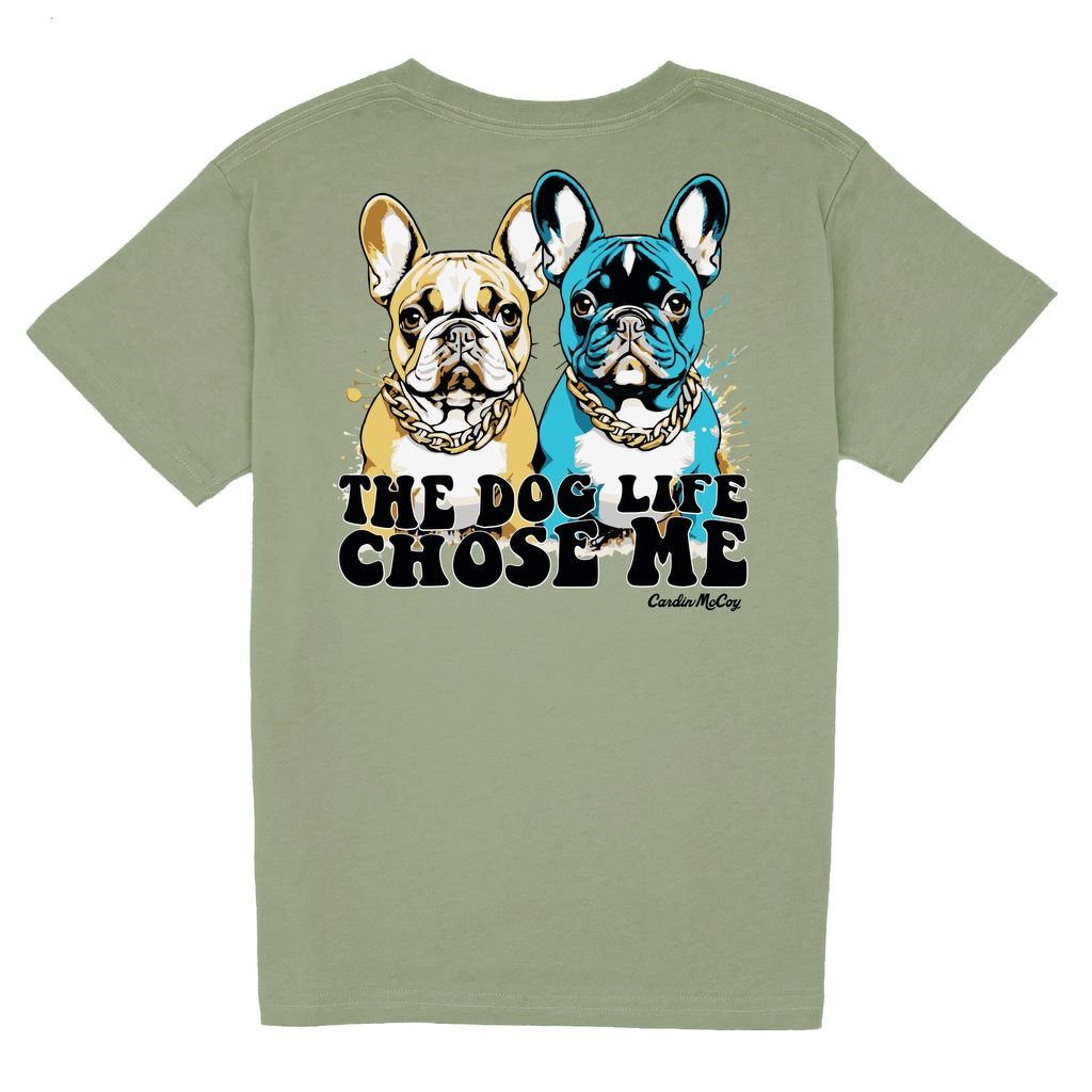 Kids' The Dog Life Short Sleeve Pocket Tee Short Sleeve T-Shirt Cardin McCoy Light Olive XXS (2/3) 