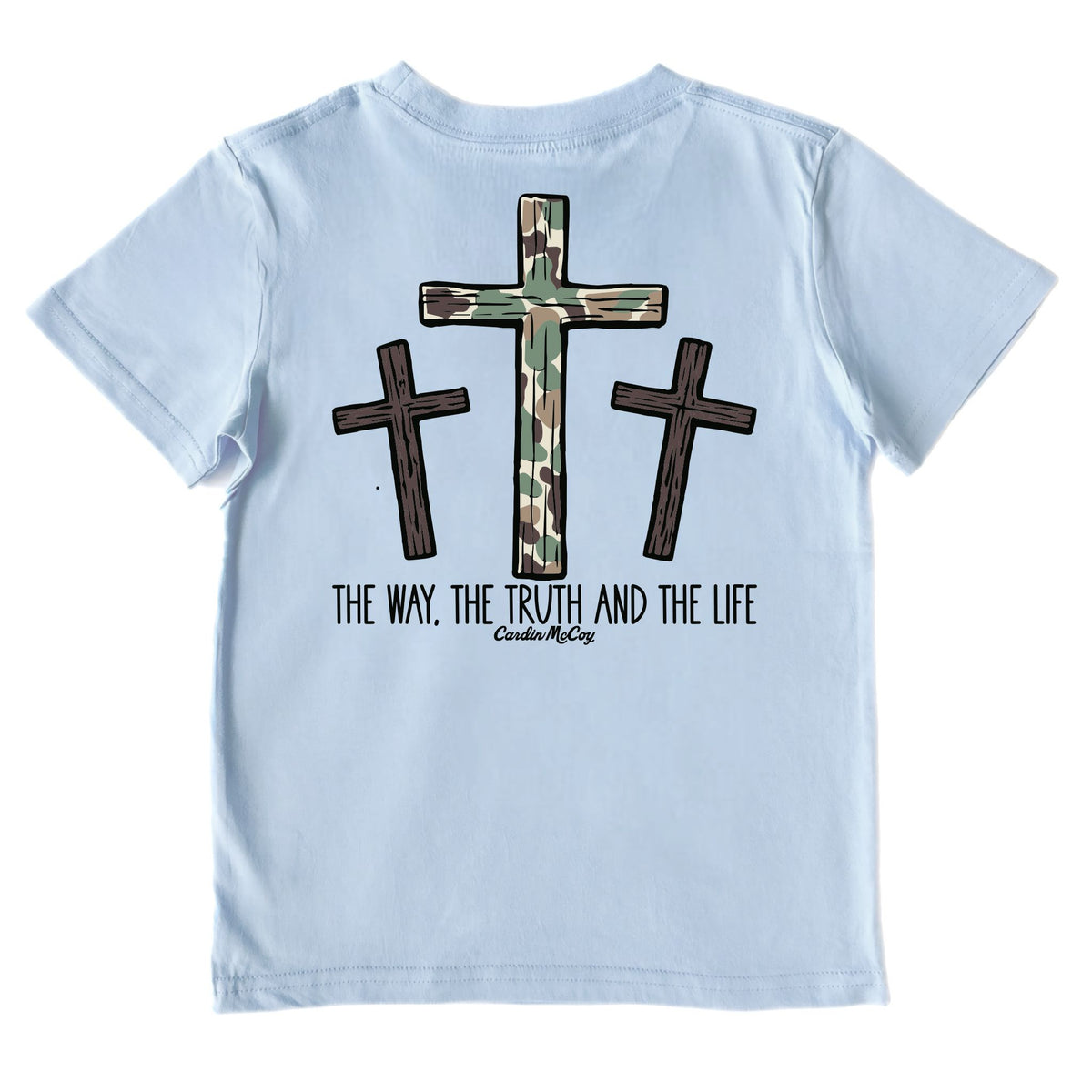 Kids' The Truth Short-Sleeve Performance Tee Short Sleeve T-Shirt Cardin McCoy Blue Sky XXS (2/3) Performance