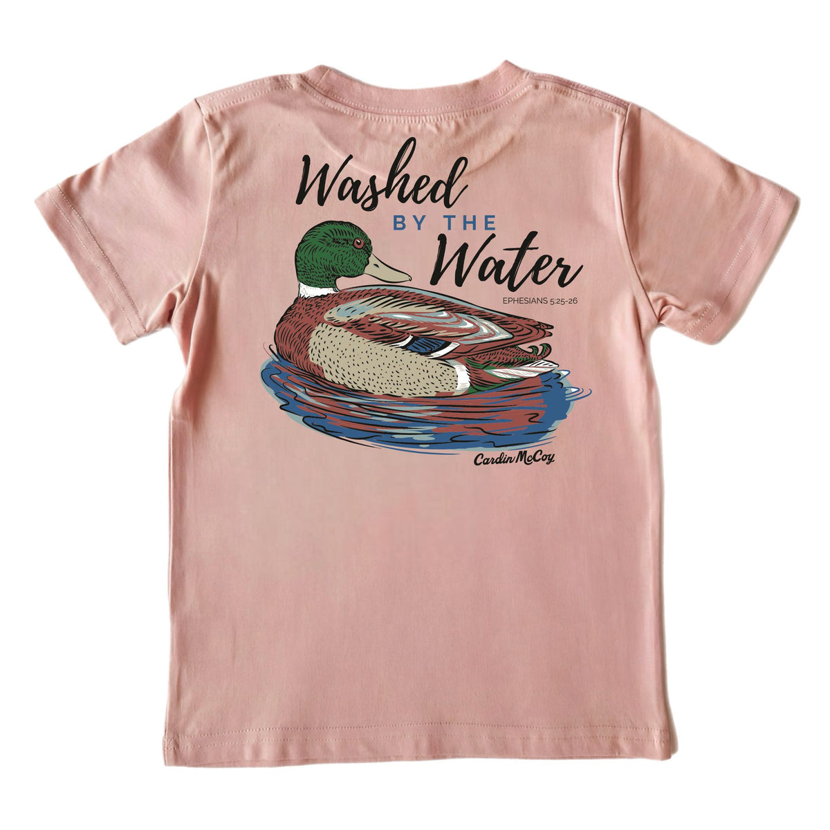 Kids' Washed By The Water Short-Sleeve Tee Short Sleeve T-Shirt Cardin McCoy Rose Tan XXS (2/3) Pocket