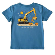Kids' We Dig Fall Short-Sleeve Tee Short Sleeve T-Shirt Cardin McCoy Blue XXS (2/3) Pocket