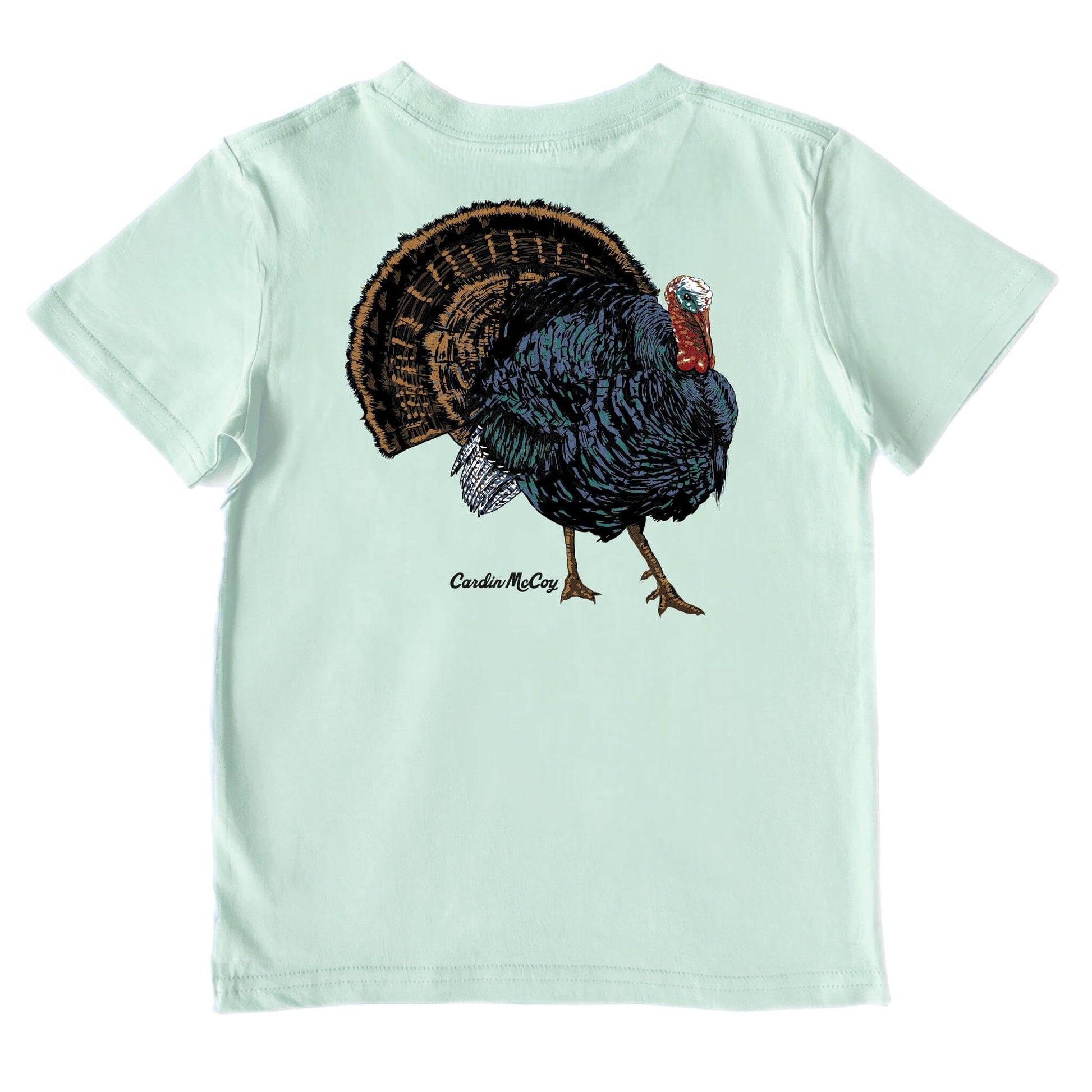 Kids' Wild Turkey Short-Sleeve Performance Tee Short Sleeve T-Shirt Cardin McCoy Surf Spray XXS (2/3) Performance