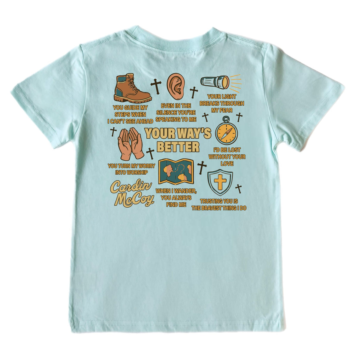 Kids' Your Way's Better Short-Sleeve Tee Short Sleeve T-Shirt Cardin McCoy Blue Mint XXS (2/3) Pocket