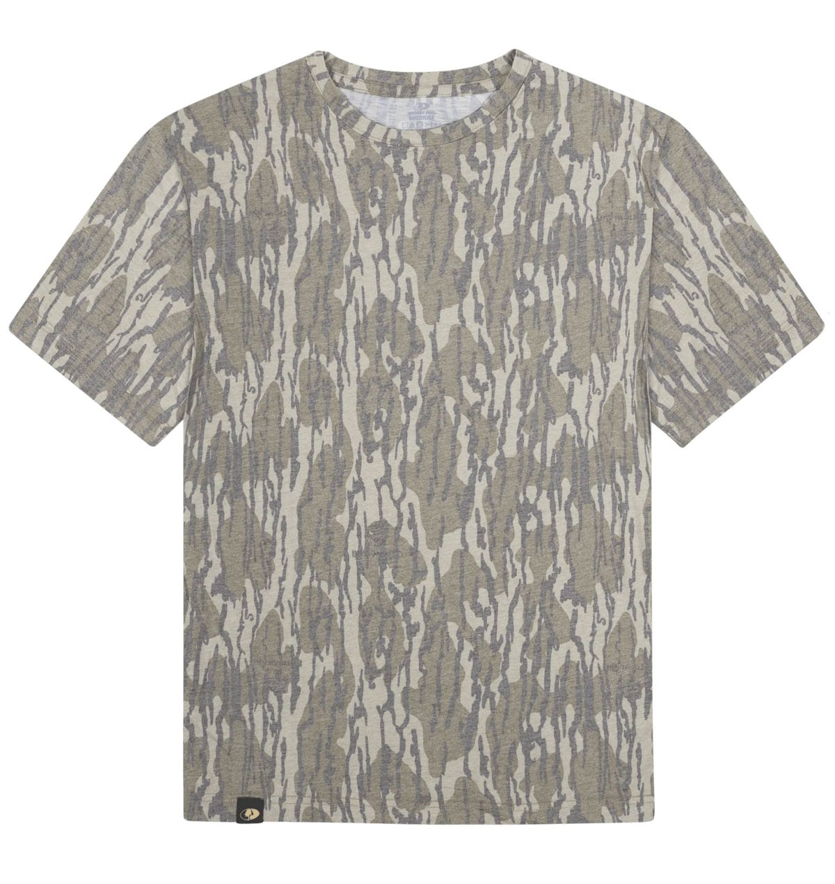 Youth Blank Mossy Oak Bottomland Washed Out Short-Sleeve Tee Short Sleeve T-Shirt Mossy Oak Original Bottomland Youth Small Front