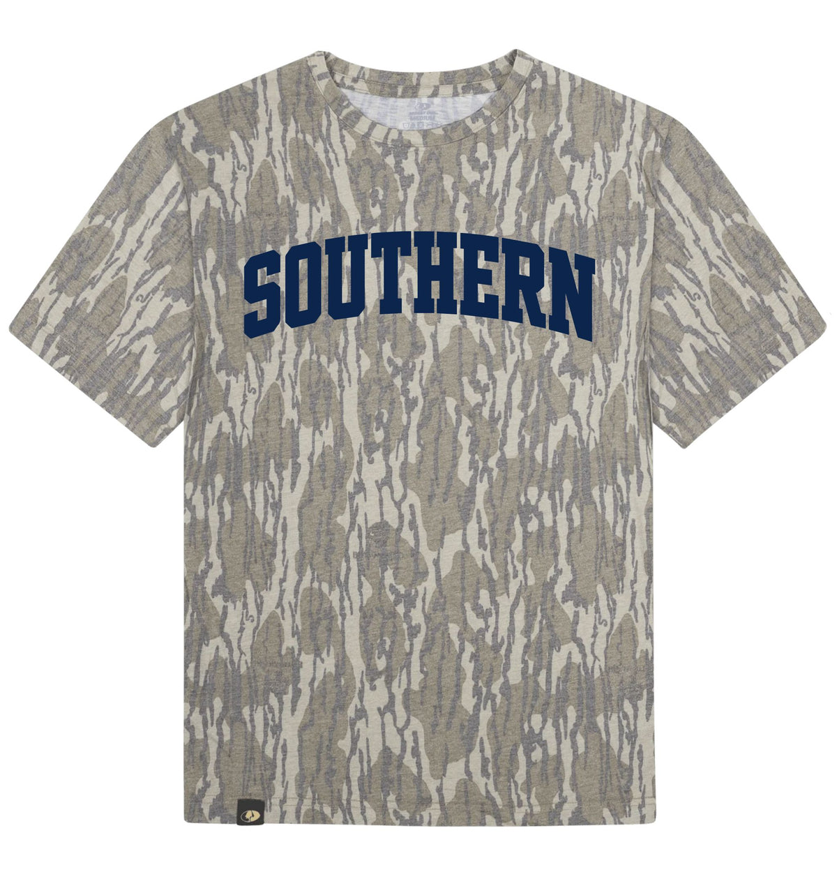 Youth Southern Mossy Oak Bottomland Washed Out Short-Sleeve Tee Short Sleeve T-Shirt Mossy Oak Original Bottomland Youth Small Front