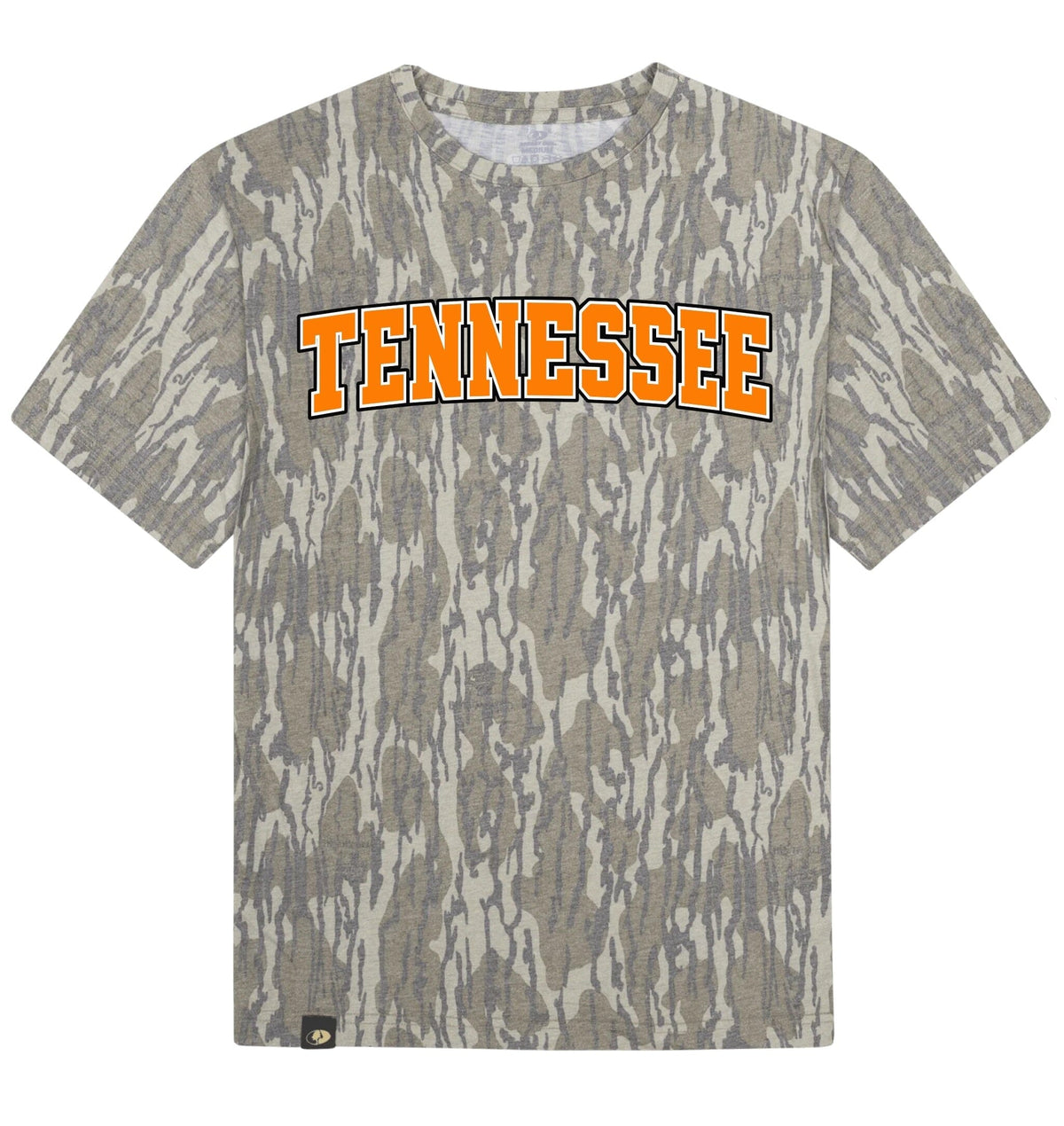 Youth Tennessee Mossy Oak Bottomland Washed Out Short-Sleeve Tee Short Sleeve T-Shirt Mossy Oak Original Bottomland Youth Small Front