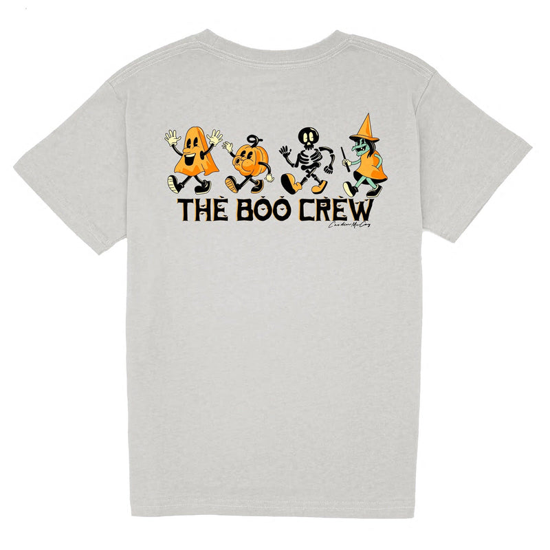 Kids' The Boo Crew Short Sleeve Pocket Tee Short Sleeve T-Shirt Cardin McCoy Ice Gray XXS (2/3) 