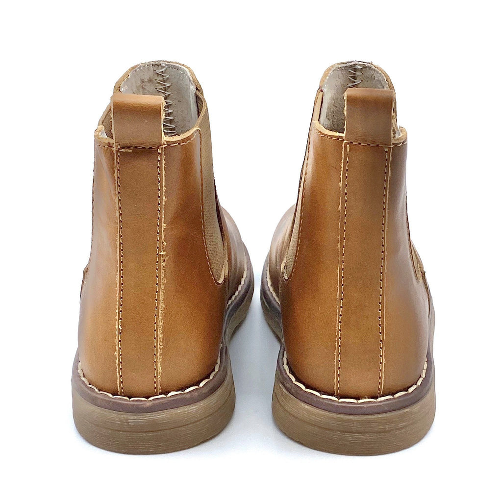 PREORDER Kids' Chelsea Boots Caramel Footwear Cardin McCoy 